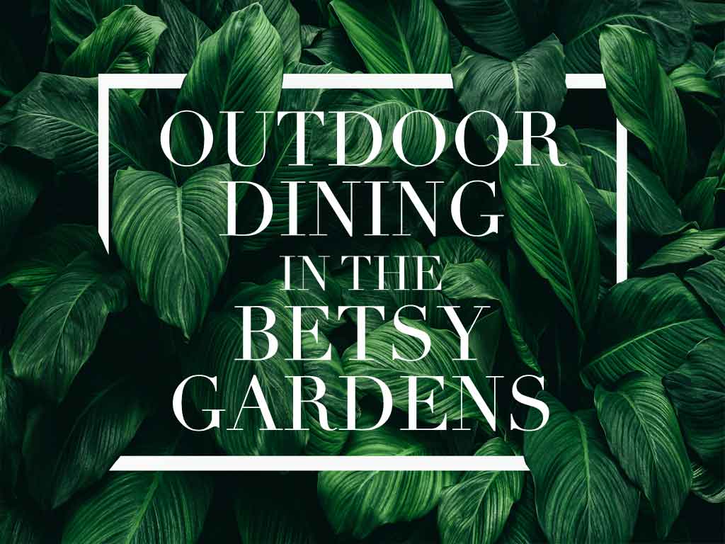 Betsy-Garden Betsy Garden and Terrace swings with brick wall